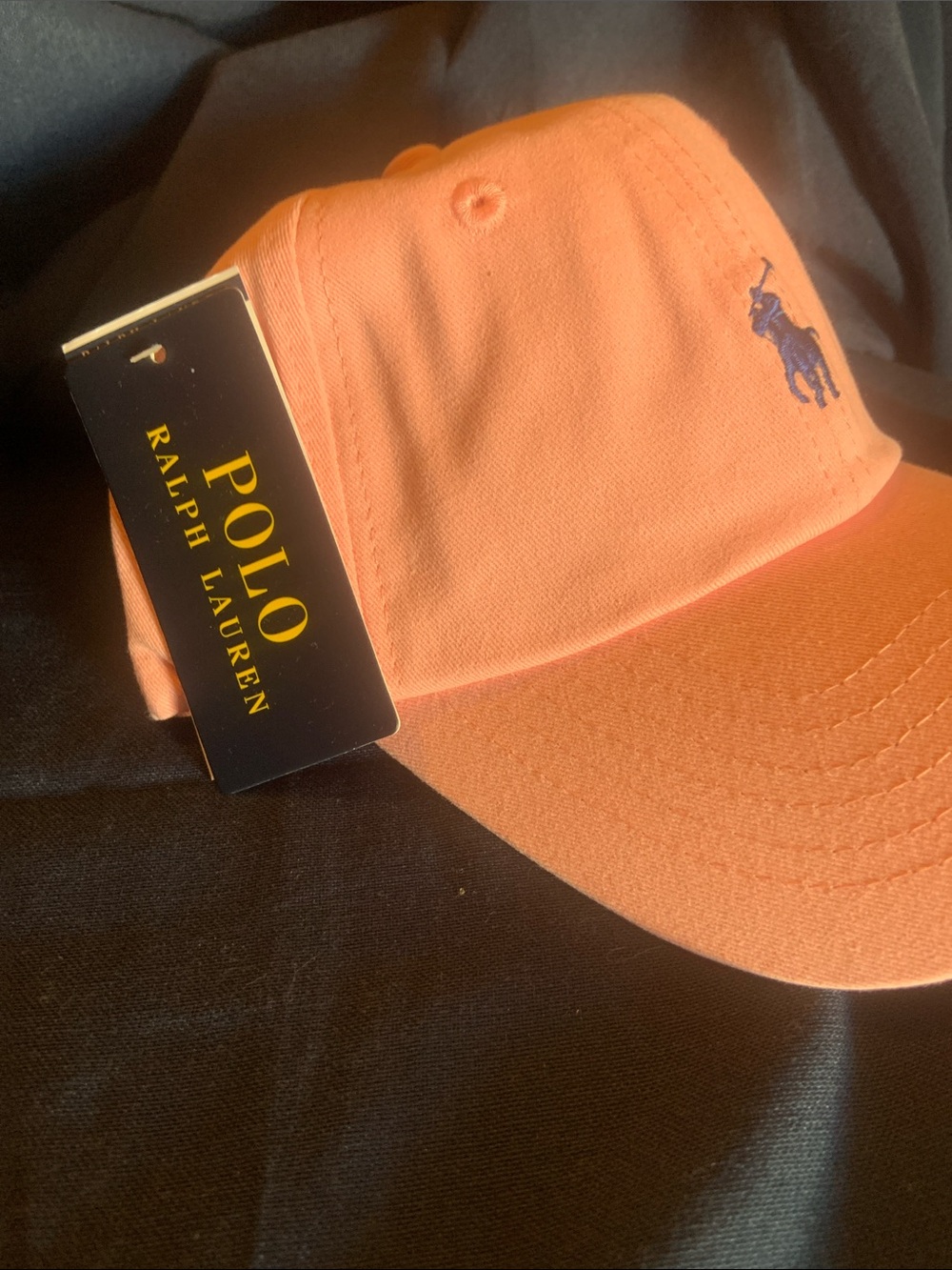 Polo Ralph Lauren Pink Adjustable Baseball Cap NWT - Picture 2 of 6